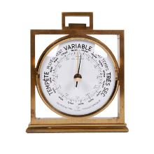 BAROMÈTRE LAITON<br>RECONDITIONNÉ 10CM