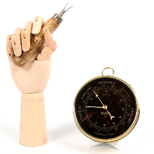 BAROMÈTRE 12CM <br>CO-CRÉATION AVEC CUB-AR