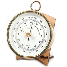 BAROMÈTRE RECONDITIONNÉ<br>Ø8CM